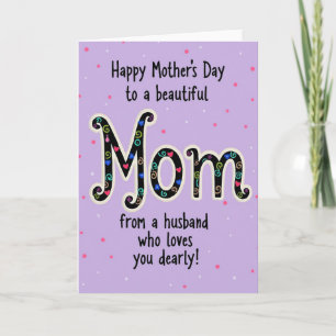 Sweet Mum Mosaic Art Card