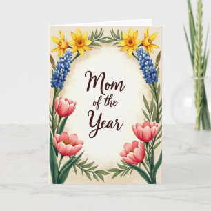 Sweet Mum Of The Year Card