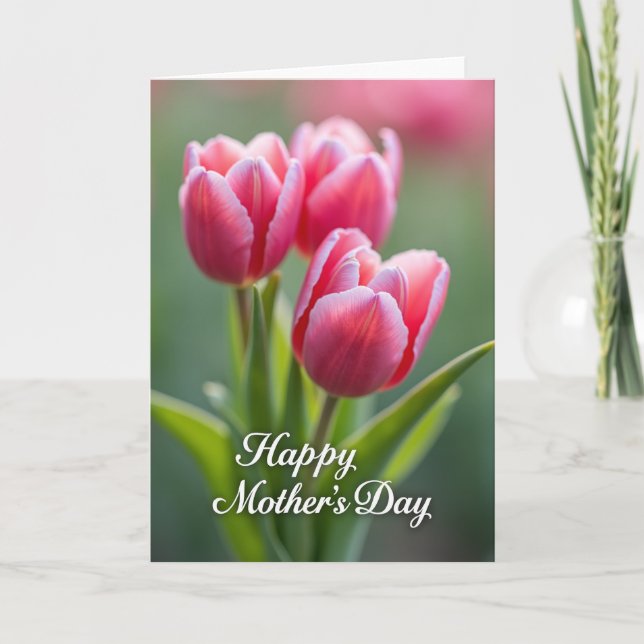 Sweet Mum Spring Bloom Card (Front)