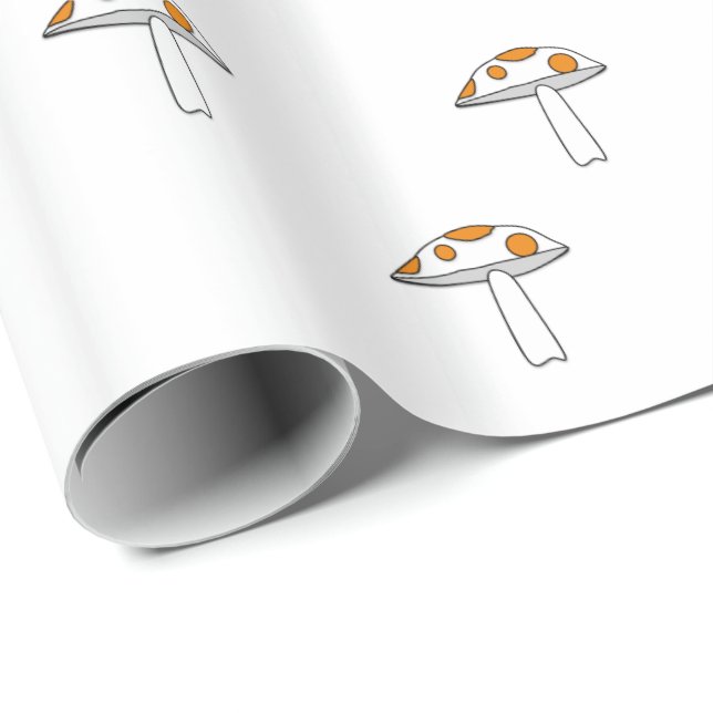 Sweet Mushroom Wrapping Paper (Roll Corner)