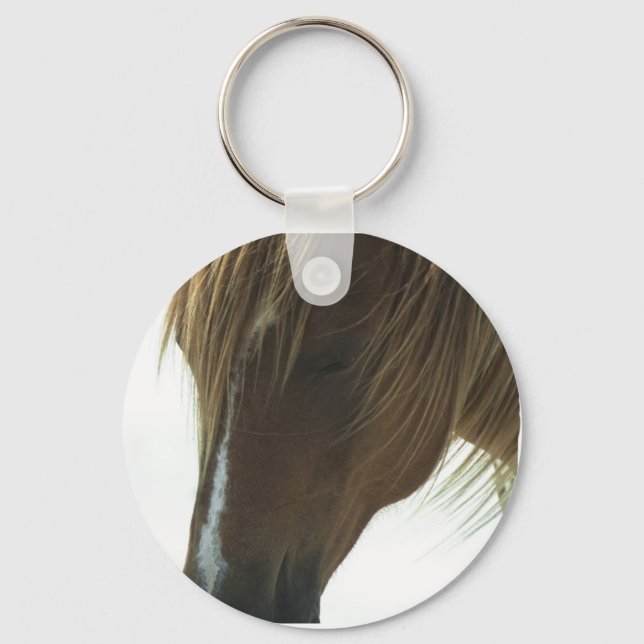 Sweet Mustang Horse Keychain (Front)
