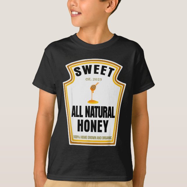 Sweet Natural Honey Condiment Sce Costume Party Ma T-Shirt (Front)