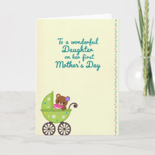 Sweet New Mom Stroller Card