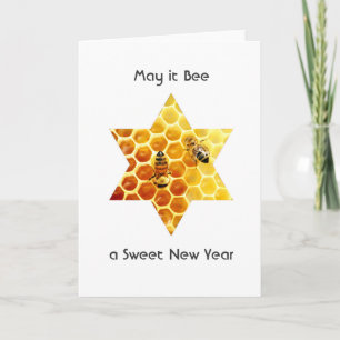 Sweet New Year Rosh Hashanah Greeting Card