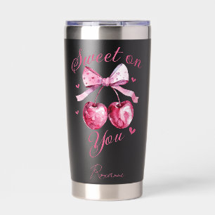 "Sweet on You" Customisable Valentine’s Day Insulated Tumbler