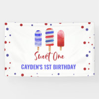 Sweet One 1st Birthday Ice Pop July 4th