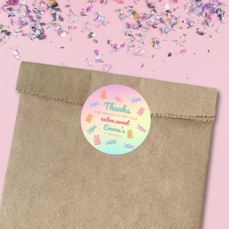 Sweet One  Classic Round Sticker