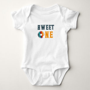 Sweet One Doughnut Baby Gender Neutral Bodysuit