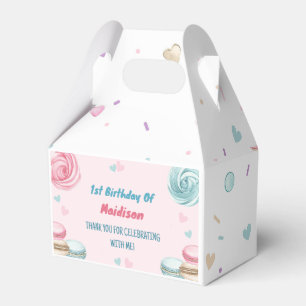 Sweet One Doughnut Cute Colourful Favour Box