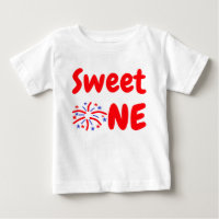 Sweet One Firework 1st Birthday