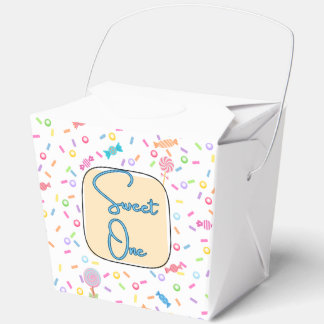Sweet One First Birthday Party Favor Box