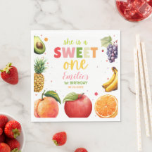 Sweet One Fruit 1st Birthday Bash, Summer Party