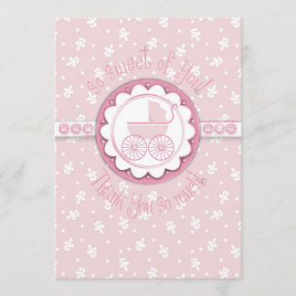 Sweet One Girl TY Card 2