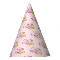 Sweet One Girl's 1st Birthday Pink Desserts Doughn
