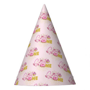 Sweet One Girl's 1st Birthday Pink Desserts Doughn Party Hat
