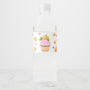 Sweet One Little Pumkin Water Bottle Label
