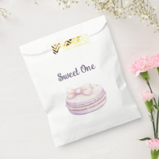 Sweet One Pastel Favor Bag First Birthday Party