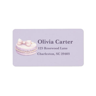 Sweet One Pastel First Birthday Return Address Label