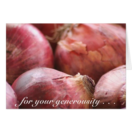 Sweet Onions card