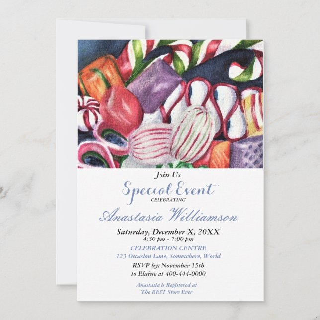 SWEET OPEN HOUSE PARTY EVENT INVITE (Front)