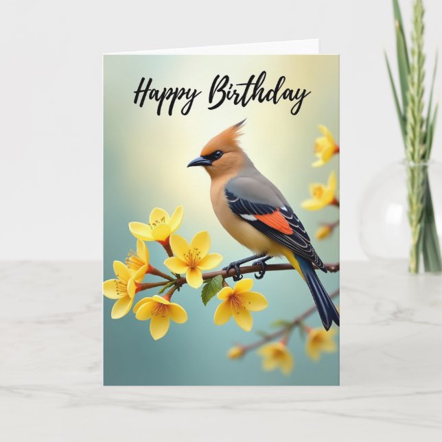 Sweet Orange Blossom Card (Front)