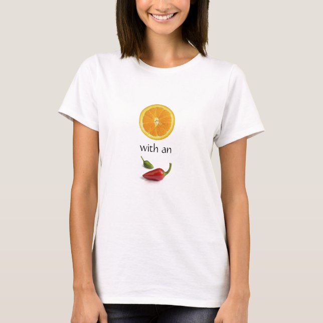 Sweet Orange & Chilli T-Shirt (Front)