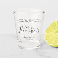 Sweet Our Love Story Wedding FAVOUR Bomboniere