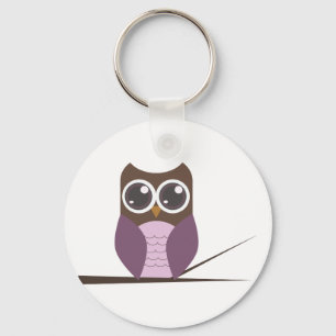 Sweet Owl Keychain