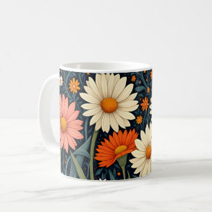 Sweet Painted Daisies Coffee Mug