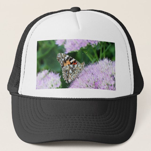 Sweet Painted Lady Trucker Hat (Front)