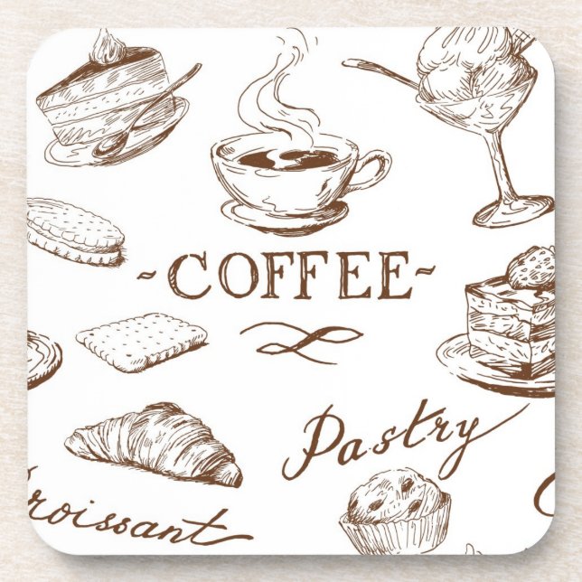 Sweet paper coaster (Front)