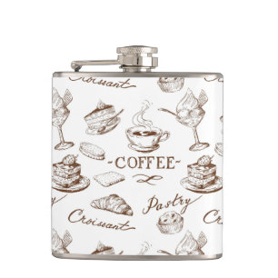 Sweet paper hip flask