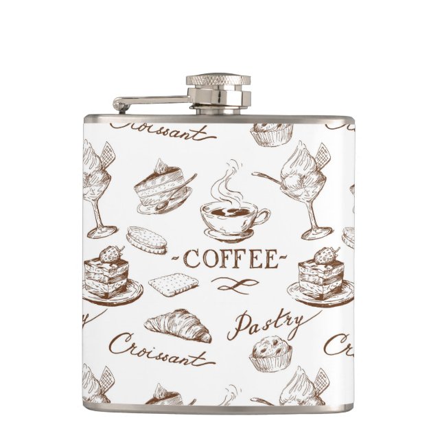 Sweet paper hip flask (Front)