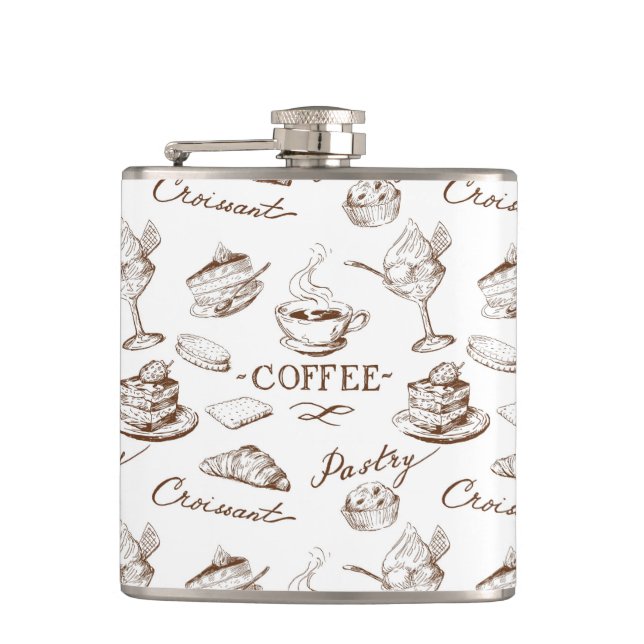 Sweet paper hip flask (Front)