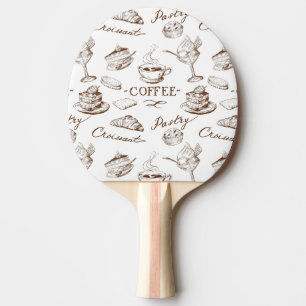 Sweet paper ping pong paddle