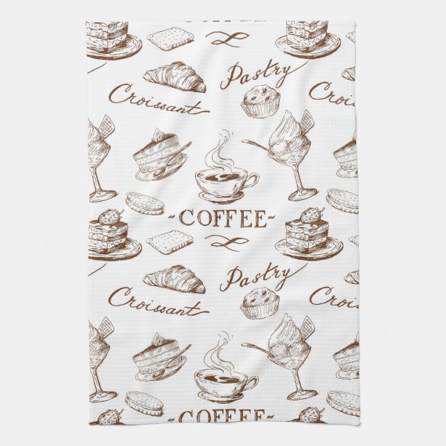Sweet paper tea towel (Vertical)