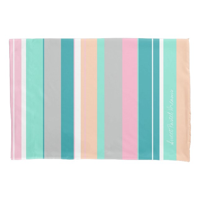 Sweet Pastel Dreams Pillow Case (Front)
