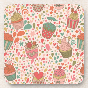 Sweet pattern coaster