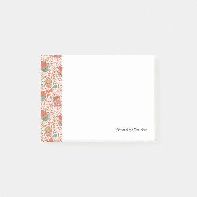 Sweet pattern post-it notes (Front)