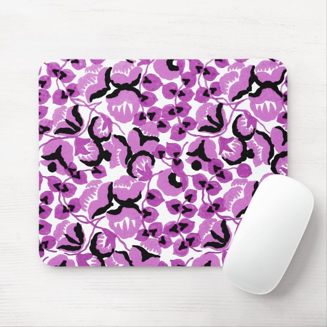 Sweet Pea (Berry) Fine Art Mouse Pad (With Mouse)