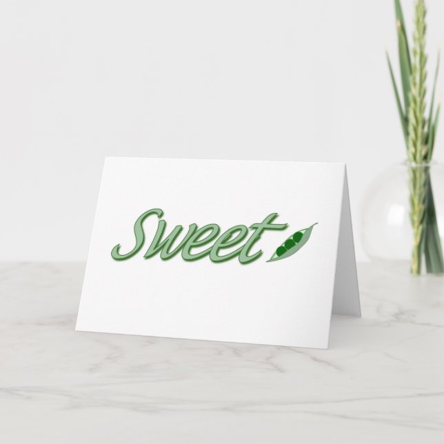 Sweet Pea Card (Front)