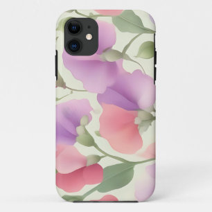 Sweet Pea Charming Retro Pastel iPhone 11 Case