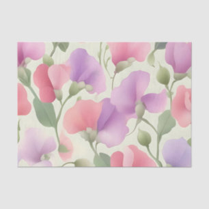 Sweet Pea Charming Retro Pastel Tissue Paper