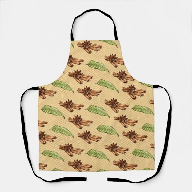 Sweet Pea Flower Apron (Front)