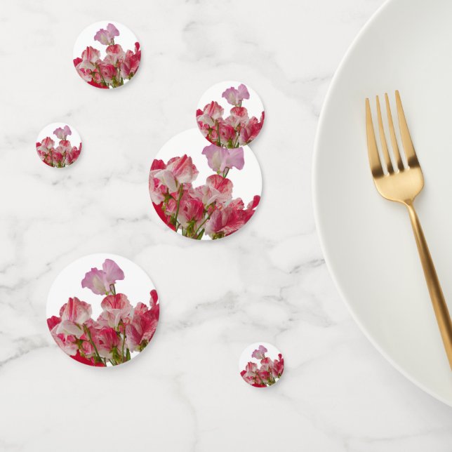 Sweet Pea Flowers Confetti (Group)