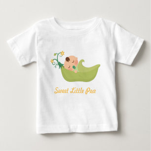 Sweet Pea in a Pod For Baby Boy Baby T-Shirt