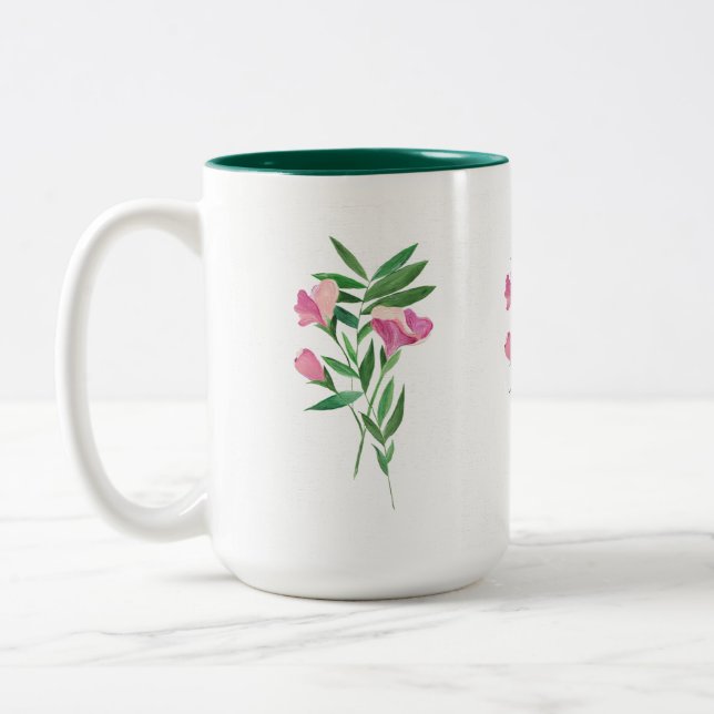 Sweet Pea Mug (Left)