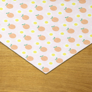Sweet Peach 1st Birthday Tissue Paper