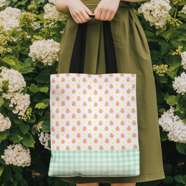 Sweet Peach Tote Bag (Creator Uploaded)