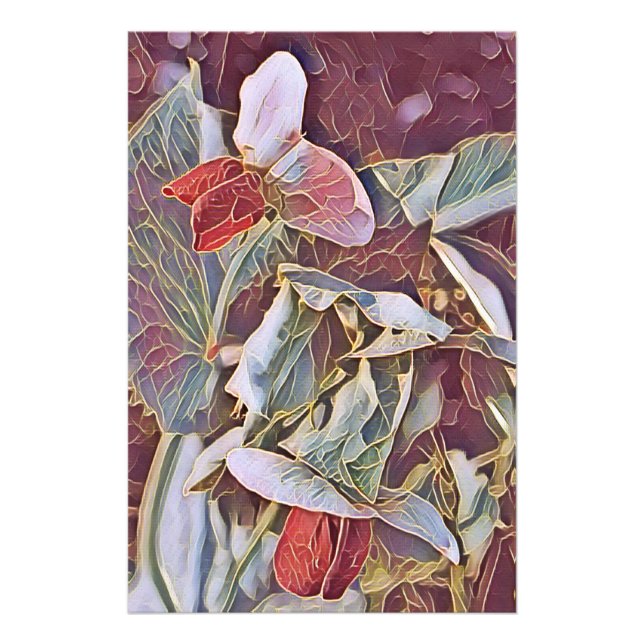 SWEET PEAS  PHOTO PRINT (Front)